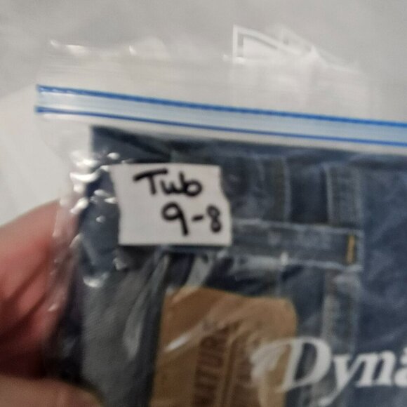 Signature By Levi Strauss & Co. Boyfriend Jeans Size 14 Dark Wash Denim Casual - Picture 9 of 9